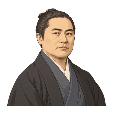 岩崎弥太郎のイメージイラスト