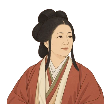 推古天皇のイメージイラスト